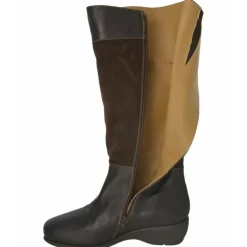 Bota Alta Cremallera Alviflex Caña 50Cm 8511071,Cuna De 2Cm Suela De Poliuretano.