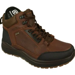 Bota Con Cordones De G Comfort Con Cremallera Lateral Y Membrana Impermeable, Planta Anatomica Extraible Y Piso Cuna Treking