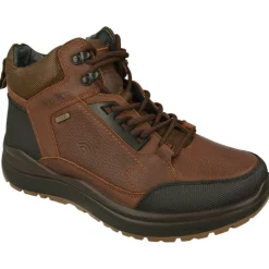 Bota Con Cordones De G Comfort Con Cremallera Lateral Y Membrana Impermeable, Planta Anatomica Extraible Y Piso Cuna Treking