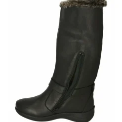 Bota De Calzamedi Con Vuelta De Cuello En Borreguillo Con Piso De Amortiguacion Y Piel Muy Flexible Y Confortable