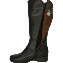 Bota De Piesanto De Pala Lisa Con Velcro En Caña De 44 Cm De Contorno, Planta Extraible Y Piso De Caucho