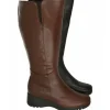 Bota De Piesanto De Pala Lisa Con Cuna Alta De Poliuretano Aligerada Con Forro De Bamara Y Caña De Ancho Especial 43Cm