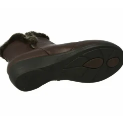 Botin De Calzamedi Con Pala Lisa Y Cremallera Lateral En Ancho 13 Con Piso De Caucho Y Planta Anatomica Movible