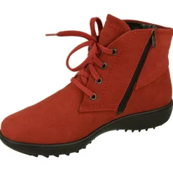 Botin De Cordones De Westland En Antelina Impermeable Con Piso De Cuna De Poliuretano Y Planta Extraible