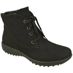 Botin De Cordones De Westland En Antelina Impermeable Con Piso De Cuna De Poliuretano Y Planta Extraible