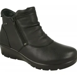 Botin De G Comfort Con Cremallera Lateral Y Planta De Descanso Con Forro De Membrana Impermeable
