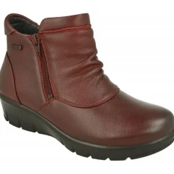 Botin De G Comfort Con Cremallera Lateral Y Planta De Descanso Con Forro De Membrana Impermeable