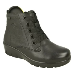Botin De G Comfort En Pala Lisa Impermeable Con Horma Ancho 13, Piso De Cuna Amortiguada Y Planta Anatomica Extraible