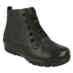Botin De G Comfort En Pala Lisa Impermeable Con Horma Ancho 13, Piso De Cuna Amortiguada Y Planta Anatomica Extraible