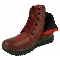Botin De G Comfort En Piel Lisa Con Membrana Impermeable, Piso De Caucho Amortiguado Y Planta De Descanso Extraible