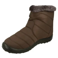 Botin Del Doctor Cutillas De Tejido Elastico Con Cremallera Lateral Y Piso De Goma Con Forro De Borreguiillo