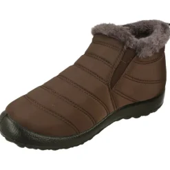 Botin Del Doctor Cutillas En Tejido Acolchado Con Forro De Pelo Y Elastico Lateral