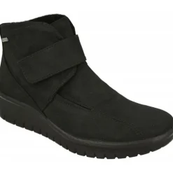 Botin De Westland Antes Romika En Antelina Impermeable Piso De Poliuretano Pala De Velcro Y Planta De Descanso