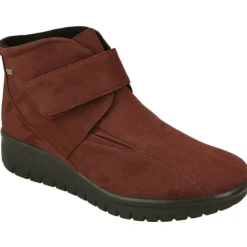 Botin De Westland Antes Romika En Antelina Impermeable Piso De Poliuretano Pala De Velcro Y Planta De Descanso