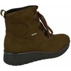 Botin De Westland Antes Romika En Tejido Antelina Impermeable Acordonado Con Planta De Descanso Y Piso De Amortiguacion