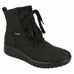 Botin De Westland Antes Romika En Tejido Antelina Impermeable Acordonado Con Planta De Descanso Y Piso De Amortiguacion