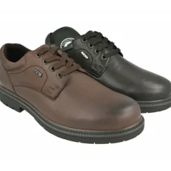 Cordon De G Comfort De Pala Lisa En Piel Engrasada Con Membrana Impermeable Y Piso De Caucho Con Planta De Descanso Extraible