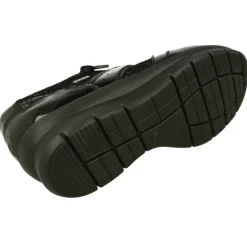 Cordon De G-Comfort En Piel Combinada Charol Metal De Horma Ancho 14 Piso De Cuna Ancha Y Planta De Descanso Extraible