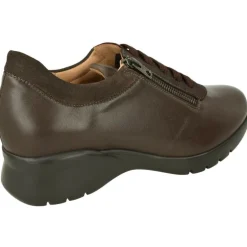 Cordon De Piesanto Con Cremallera Lateral En Pala Lisa Con Suela De Poliuretano Ligera Y Flexible. Planta Anatomica Extraible