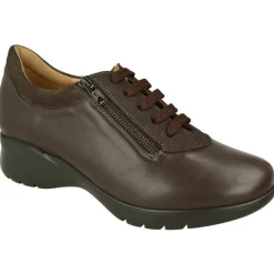 Cordon De Piesanto Con Cremallera Lateral En Pala Lisa Con Suela De Poliuretano Ligera Y Flexible. Planta Anatomica Extraible