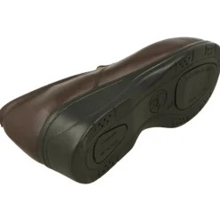 Mocasin De Calzamedi Con Elasticos En Pala De Doble Costura, Piso De Poliuretano De Base Ancha Con Planta Anatomica Extraible