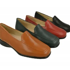 Mocasin De Drucker Calzapedic Noruego Anatomico En Piel.