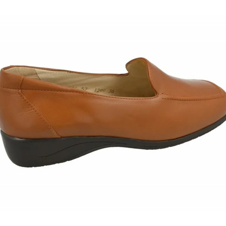 Mocasin De Drucker Calzapedic Noruego Anatomico En Piel.