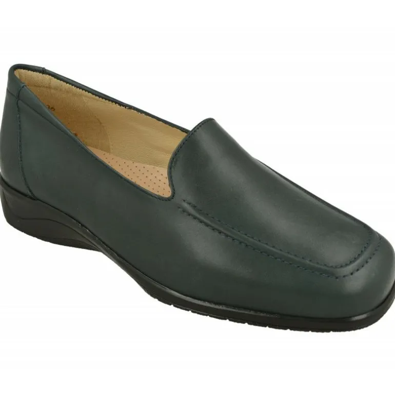 Mocasin De Drucker Calzapedic Noruego Anatomico En Piel.