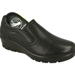 Mocasin De G Comfort Con Elasticos En Pala Lisa Y Piso De Poliuretano Aligerado Con Planta De Descanso Extraible