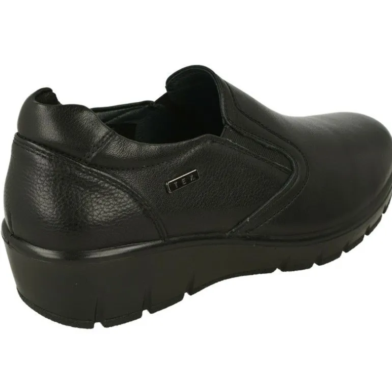 Mocasin De G Comfort Con Elasticos En Pala Lisa Y Piso De Poliuretano Aligerado Con Planta De Descanso Extraible