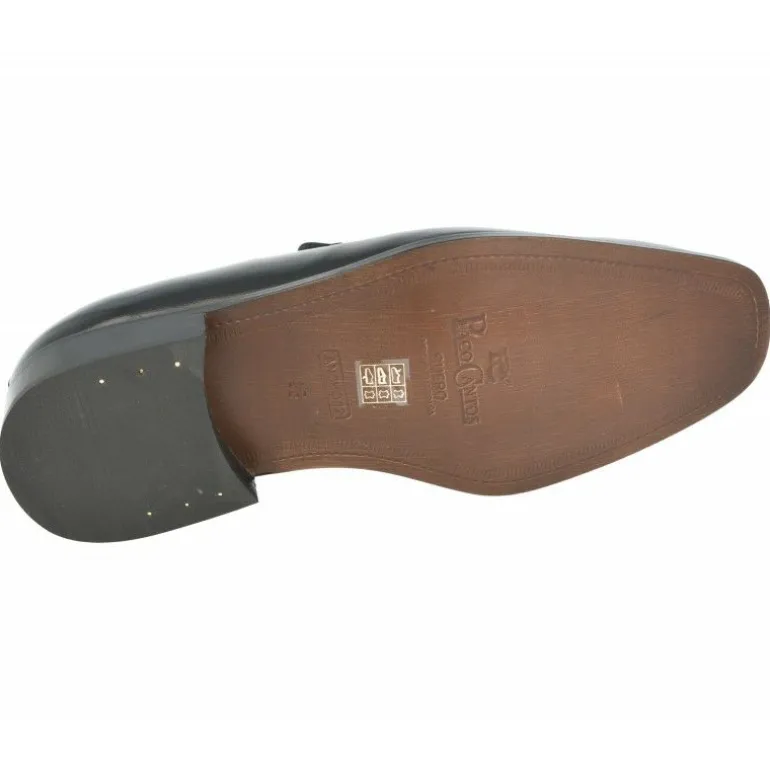Mocasin De Paco Cantos De Ceremonia, Tafilete Piso Suela