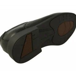Mocasin De Tolino Con Elasticos En Pala En Horma De Ancho Especial Con Planta De Descanso Movible Y Piso De Poliuretano Aligerad