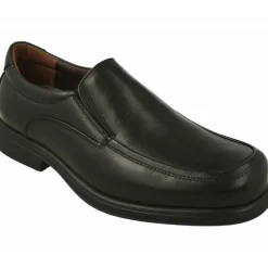 Mocasin De Tolino Con Elasticos En Pala En Horma De Ancho Especial Con Planta De Descanso Movible Y Piso De Poliuretano Aligerad