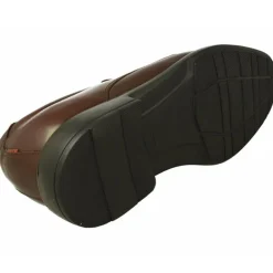 Mocasin De Tolino En Horma De Ancho Especial Para Vestir, Con Piso De Descanso Y Planta Anatomica Movible