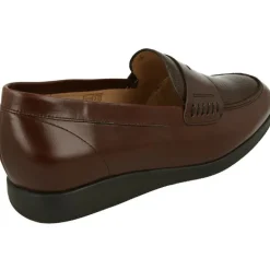 Mocasin En Piel De Piesanto, Plantilla Movible Piso Poliuretano.