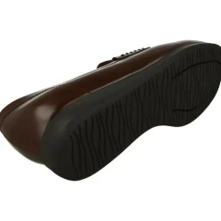 Mocasin En Piel De Piesanto, Plantilla Movible Piso Poliuretano.