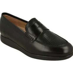 Mocasin En Piel De Piesanto, Plantilla Movible Piso Poliuretano.