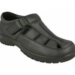 Sandalia Cerrada De G Comfort Con Ajuste De Velcro Y Piso De Descanso Con Planta Anatomica Movible