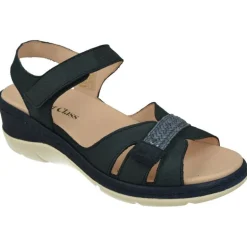 Sandalia De Comfort Class En Piel Nobuck Combinada Con Trenza Y Piso Al Tono, Planta Anatomica Extraible Y Piso De Poliuretano
