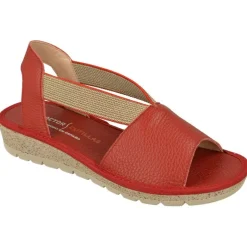 Sandalia De Doctor Cutillas Estilo Menorquina Con Elasticos Laterales Y Piso Pluma Microporoso