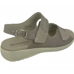 Sandalia Del Doctor Cutillas Con Doble Velcro Ajustable En Pala Con Plantilla Anatomica Y Piso De Caucho