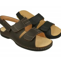 Sandalia De Triple Ajuste Por Velcros Con Planta Anatomica Movible Para Plantillas De Calzamedi