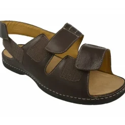 Sandalia De Triple Ajuste Por Velcros Con Planta Anatomica Movible Para Plantillas De Calzamedi
