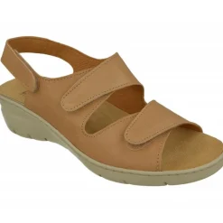 Sandalia De Triple Velcro De Comfort Class Con Piso Aligerado Combinada En Charol Y Grabado Con Planta De Descanso