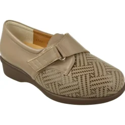 Velcro De Alviflex En Piel Grabada Puntos Elastica Con Piso Aligerado De Poliuretano Y Horma De Ancho 15 Especial Plantillas
