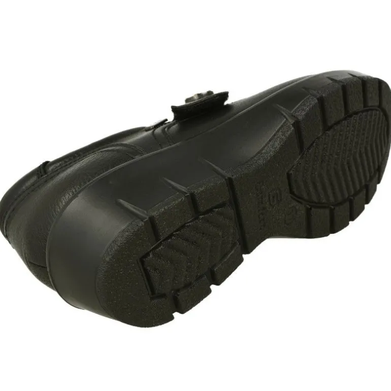 Velcro De G Comfort En Pala Lisa Y Piel Vacuna Con Forro Impermeable Y Piso De Amortiguacion Con Planta Extraible De Descanso