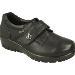 Velcro De G Comfort En Pala Lisa Y Piel Vacuna Con Forro Impermeable Y Piso De Amortiguacion Con Planta Extraible De Descanso