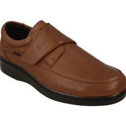 Velcro De G Comfort En Piel Grabada Con Bordon En Pala, Membrana Impermeable Y Piso De Poliuretano Con Planta Extraible