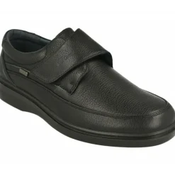 Velcro De G Comfort En Piel Grabada Con Bordon En Pala, Membrana Impermeable Y Piso De Poliuretano Con Planta Extraible