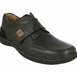 Velcro De Josef Seibel En Piel Vacuna Con Planta De Descanso Para Pies Grandes Y Anchos Con Piso Y Planta De Descanso